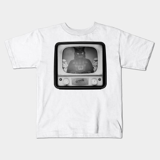 Cat Vader Kids T-Shirt by Nonconformist